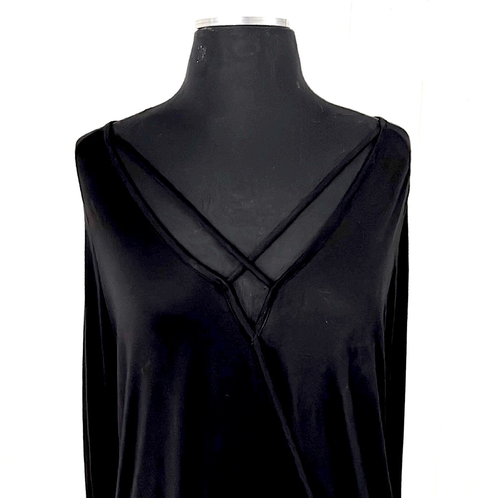 Black long sleeve blouse.  Super soft fabric. Size small. Wore twice